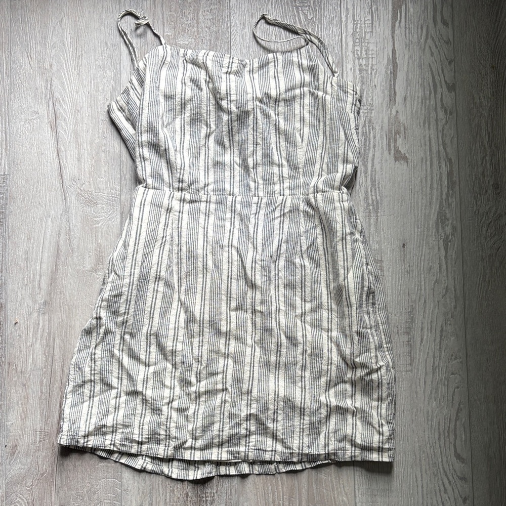 Garage Striped Sleeveless Dress